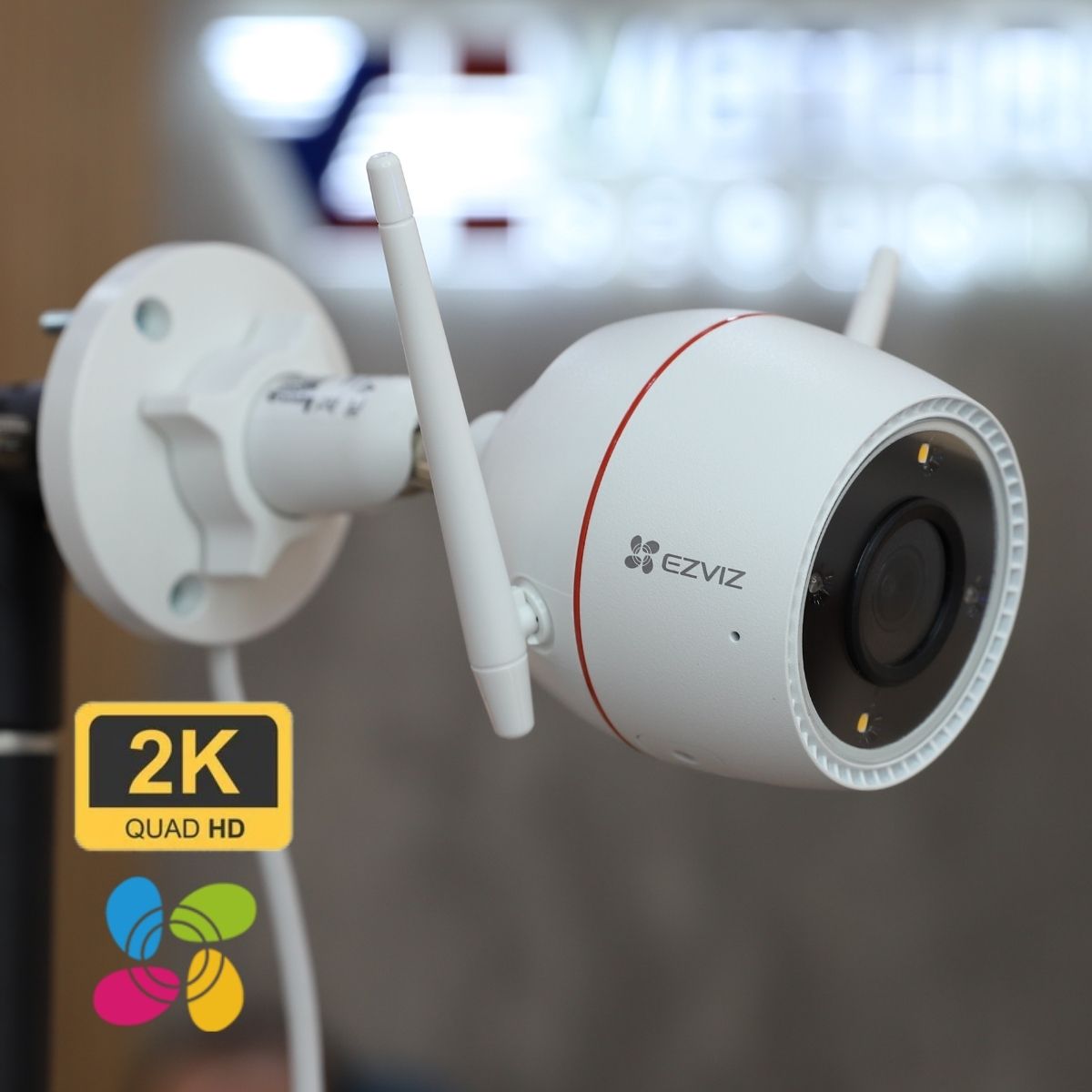 Camera Wifi Ngoài Trời EZVIZ H3 5.0MP 3K, C3TN 2.0MP 1080P Có Màu Thông Minh, Chống Nước IP67 - Hàng Chính Hãng, Bảo Hành 24 Tháng.