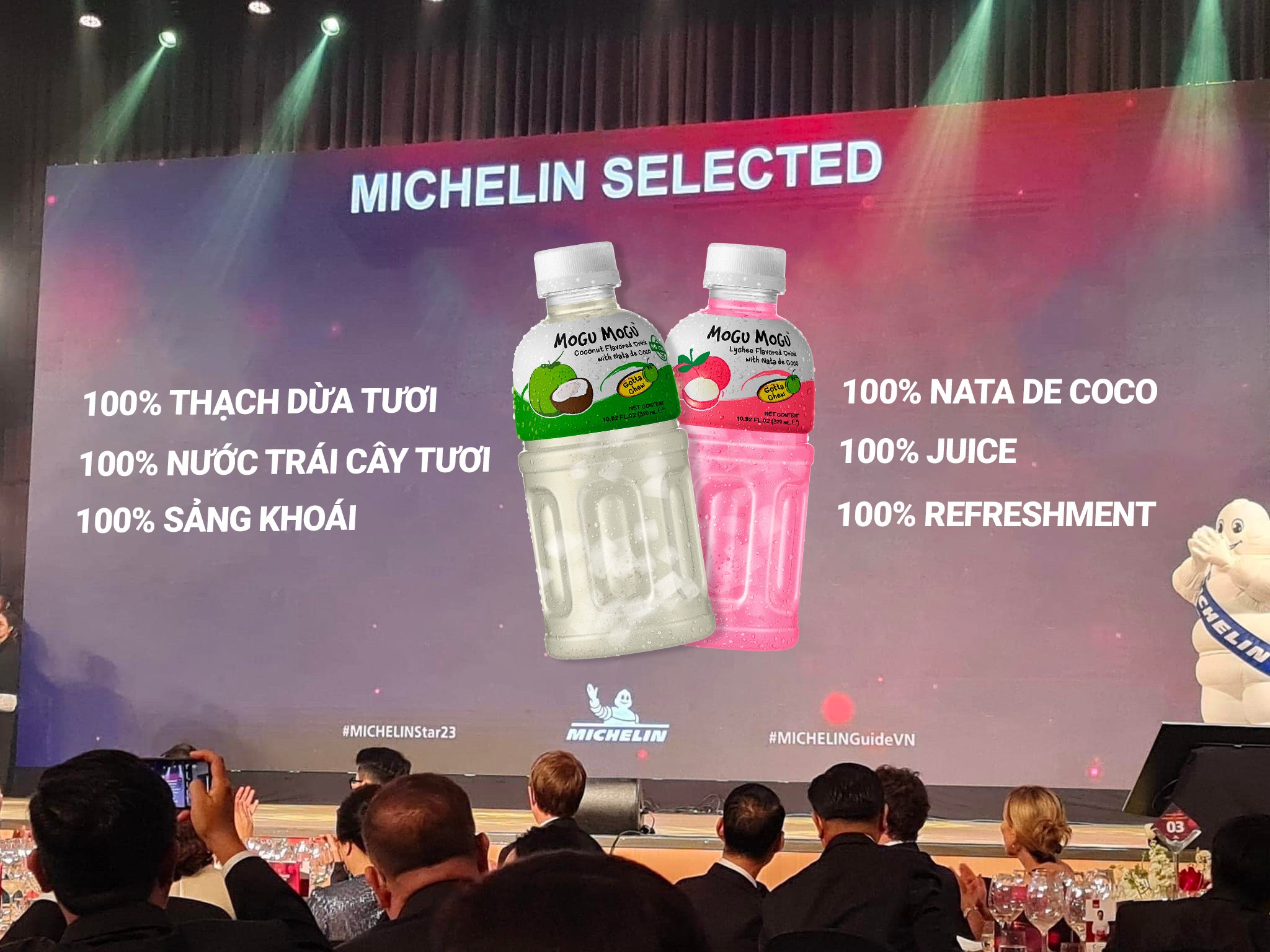 Nước Thạch Dừa MOGU MOGU Thái Lan Các Vị (Chai 320ML)