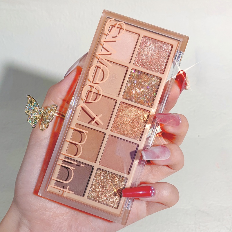 BẢNG PHẤN MẮT 10 Ô NHŨ LÌ SWEET MINT