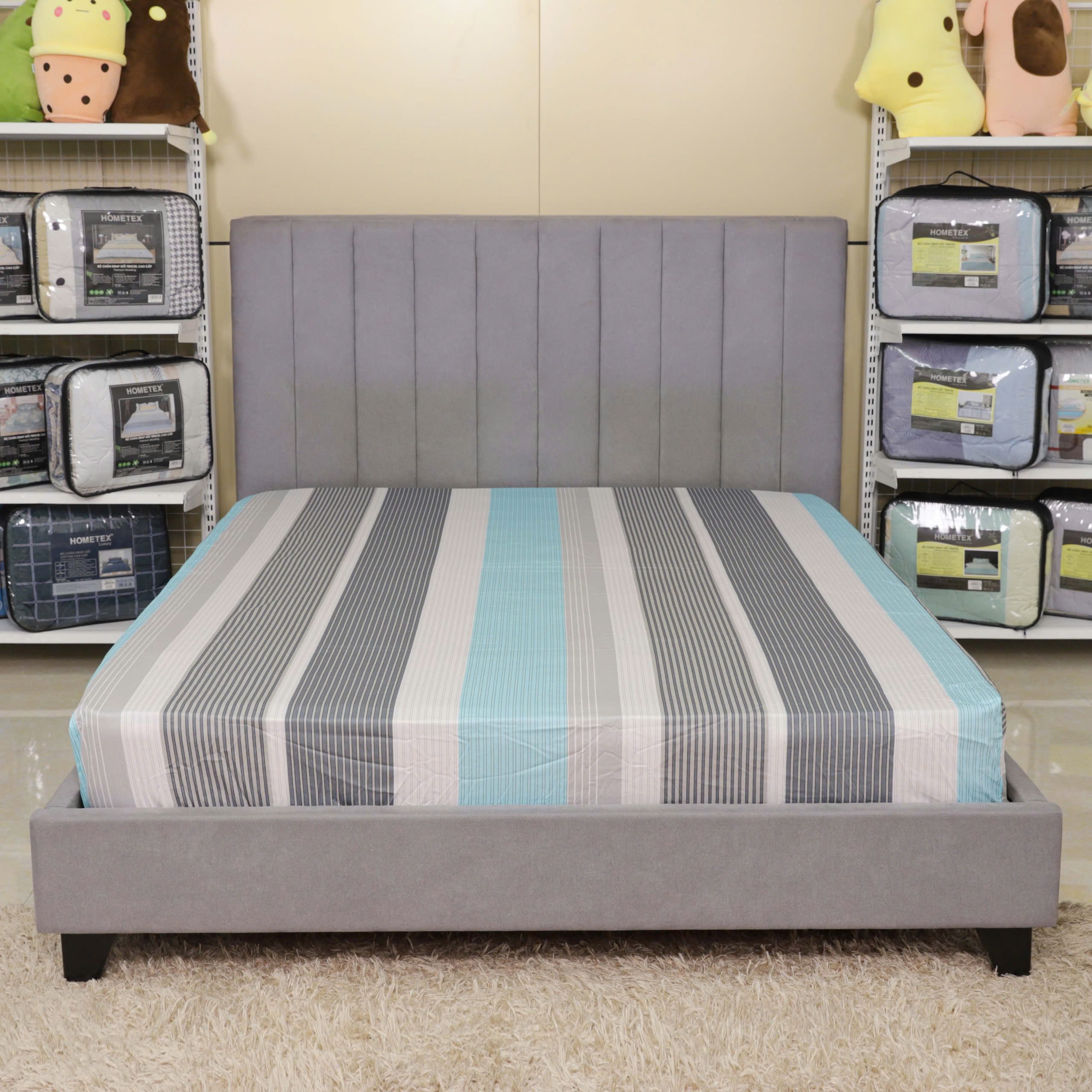 Drap lẻ cotton Hometex dạng bọc bo thun