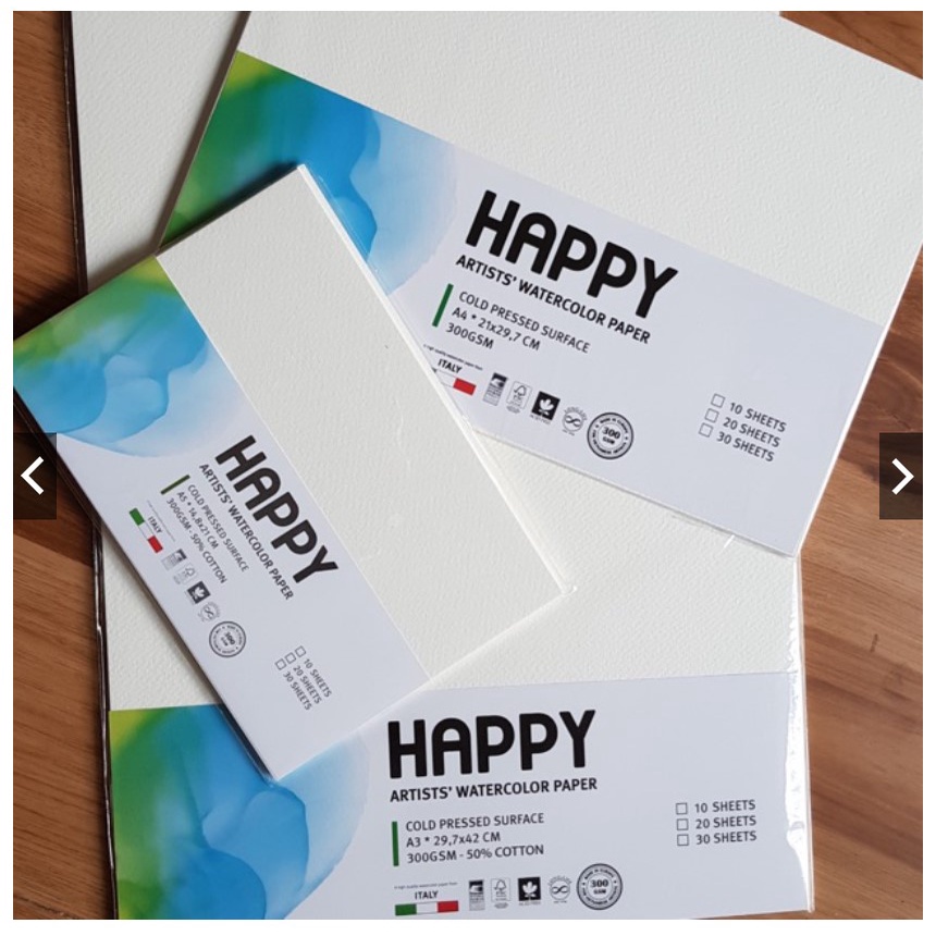Giấy Happy A4;A5(300gms)