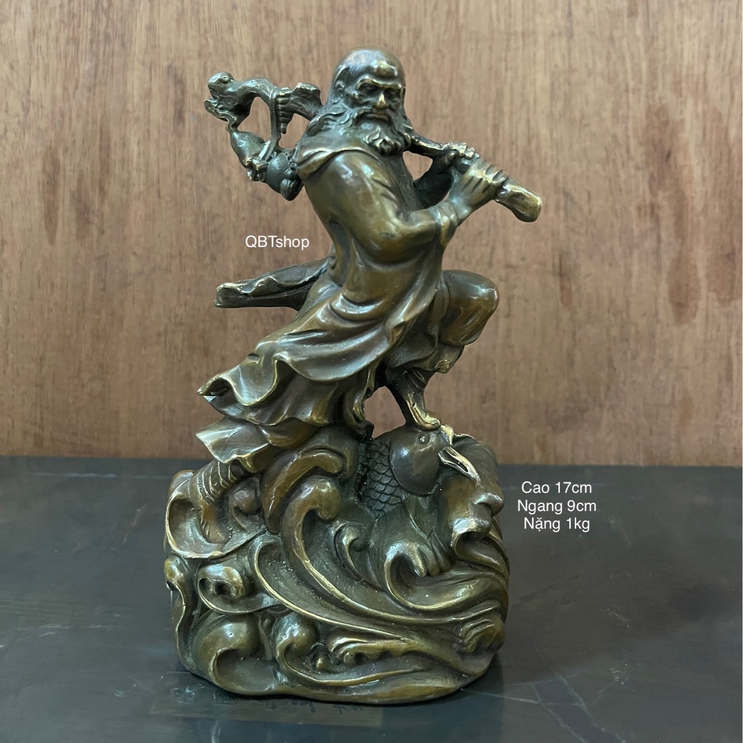 Đạt ma tổ sư bằng đồng phong thuỷ