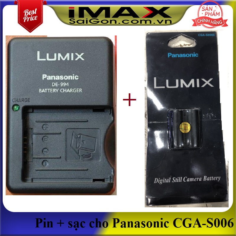 [HCM]Pin thay thế pin máy ảnh cho pin  CGA-S006