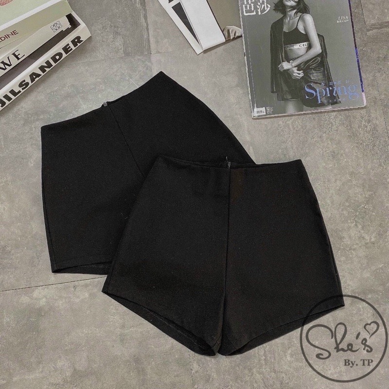 Quần Short Dance Cạp Cao Siêu Co Giãn Chất Umi Loại 1_032