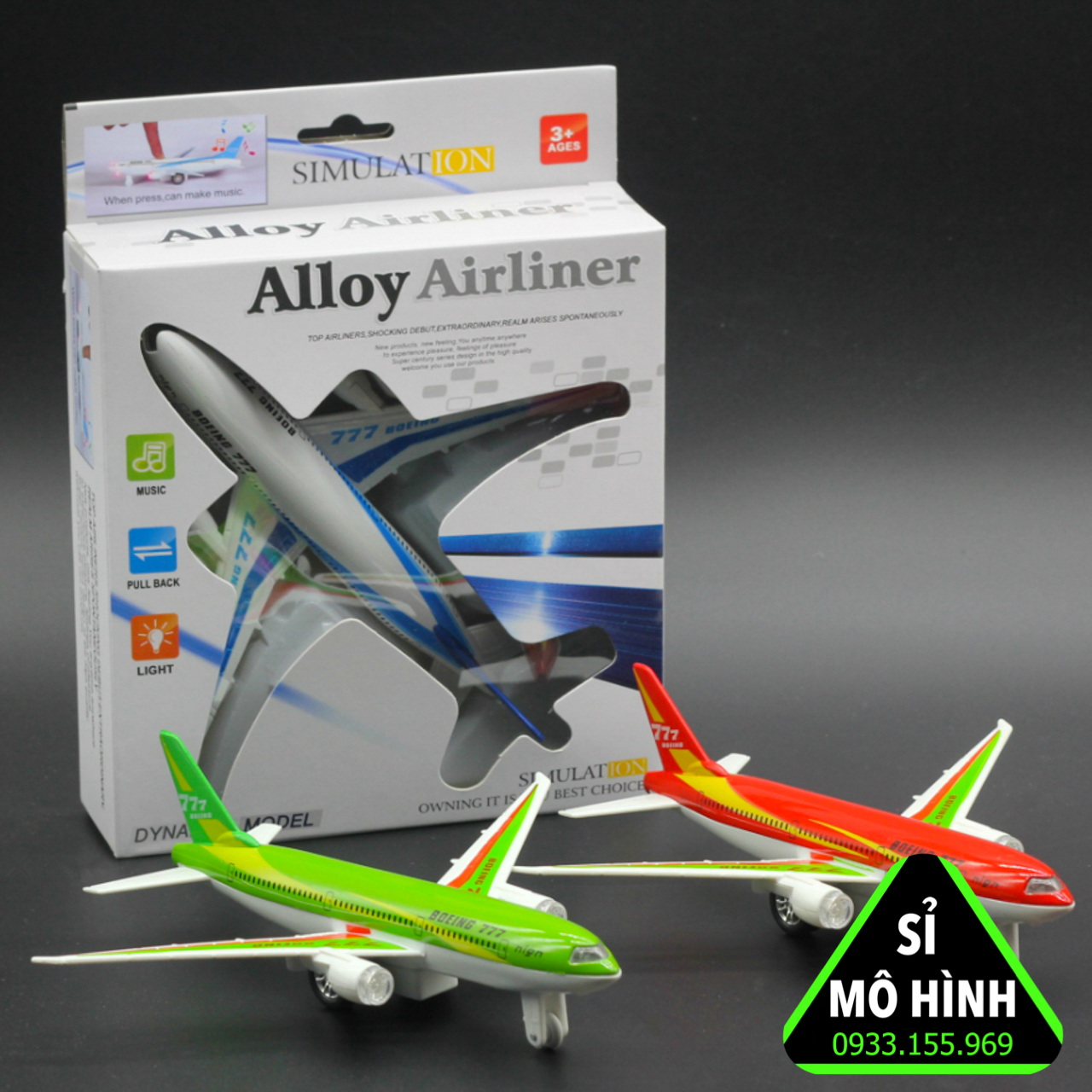 [ Sỉ Mô Hình ] Mô hình máy bay chở khách Boeing 777