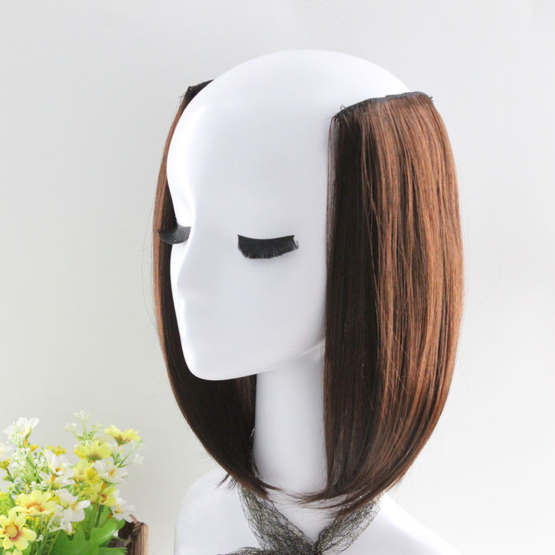 Tóc giả kẹp phồng 2 bên K02 😍FREESHIP😍 kẹp tóc giả nữ, kẹp phồng chân tóc Sỉ 40k/1 cặp