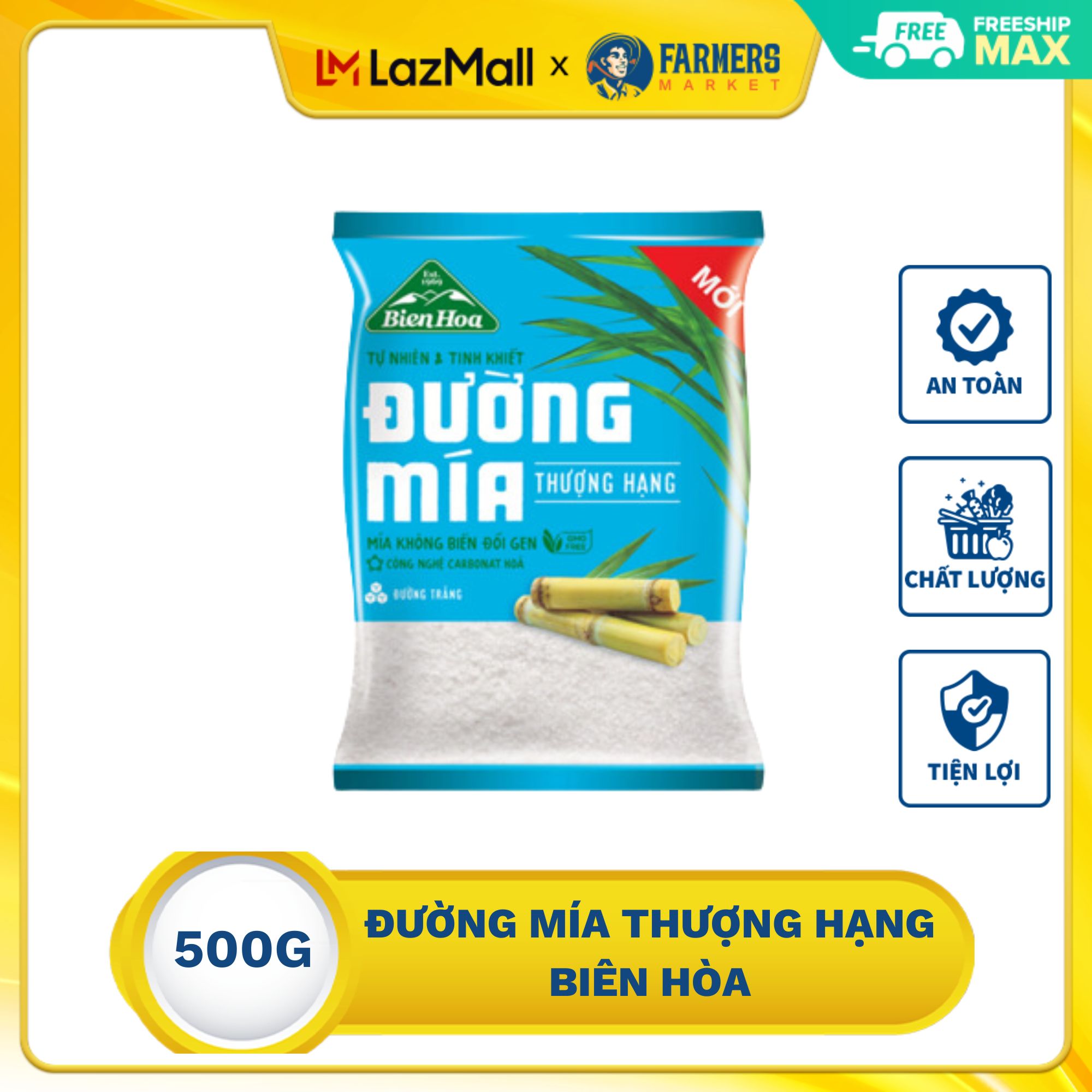 Đường mía thượng hạng Biên Hòa 500G