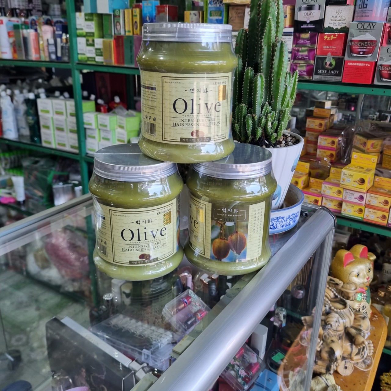 HẤP DẦU OLIVE MỀM MƯỢT NẮP THIẾT 1000ML