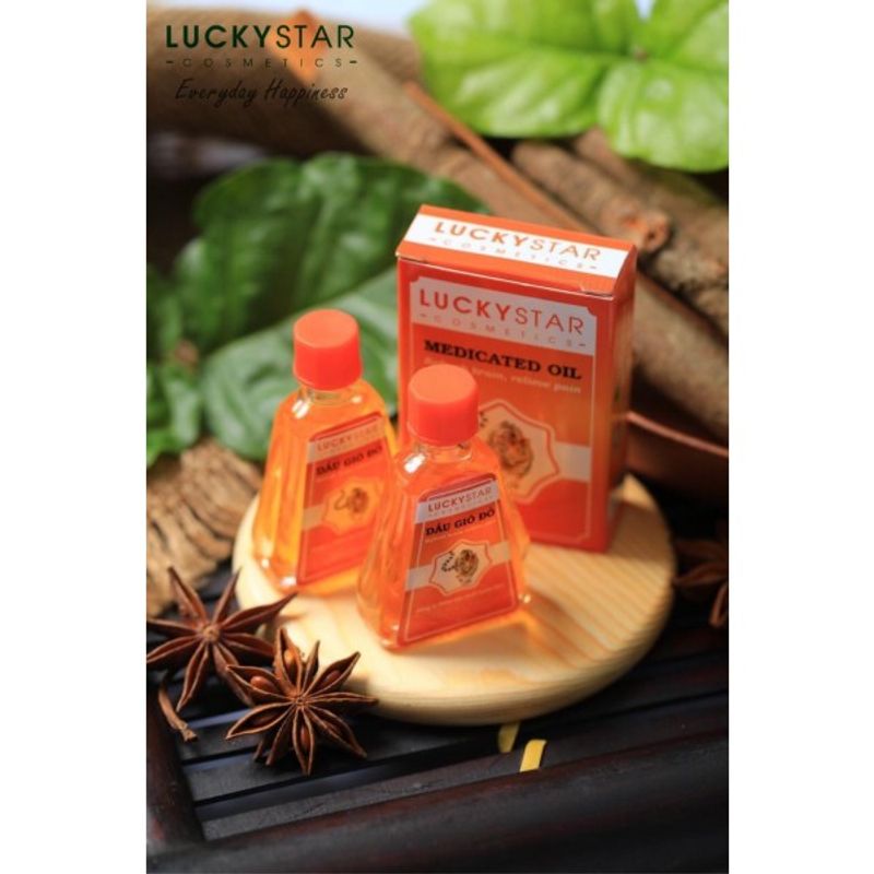 Dầu Gió Đỏ Lucky Star 7ml