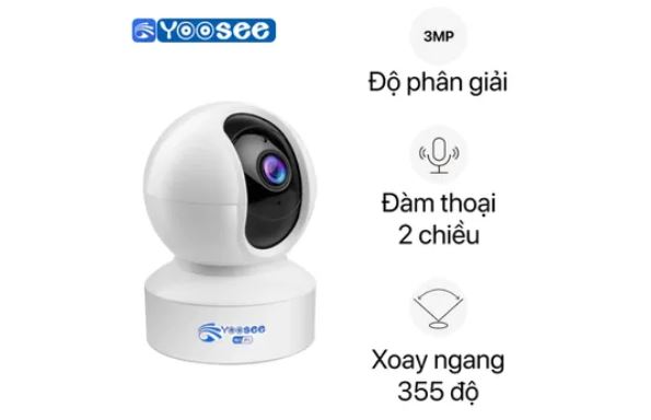 Camera IP hồng ngoại không dây 3MP Yoosee U2C