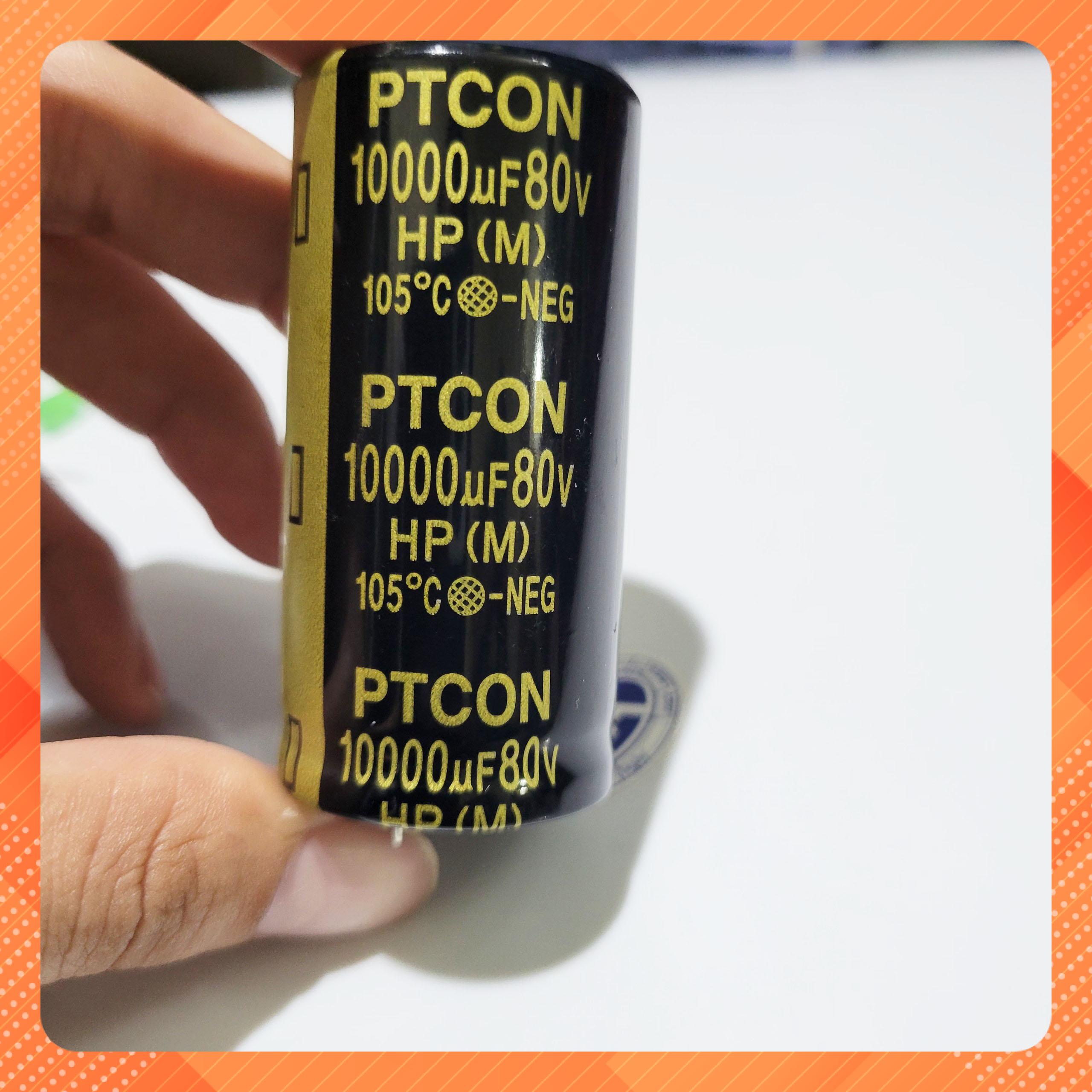 Tụ Lọc Nguồn 80v 10000 3cm x 6cm