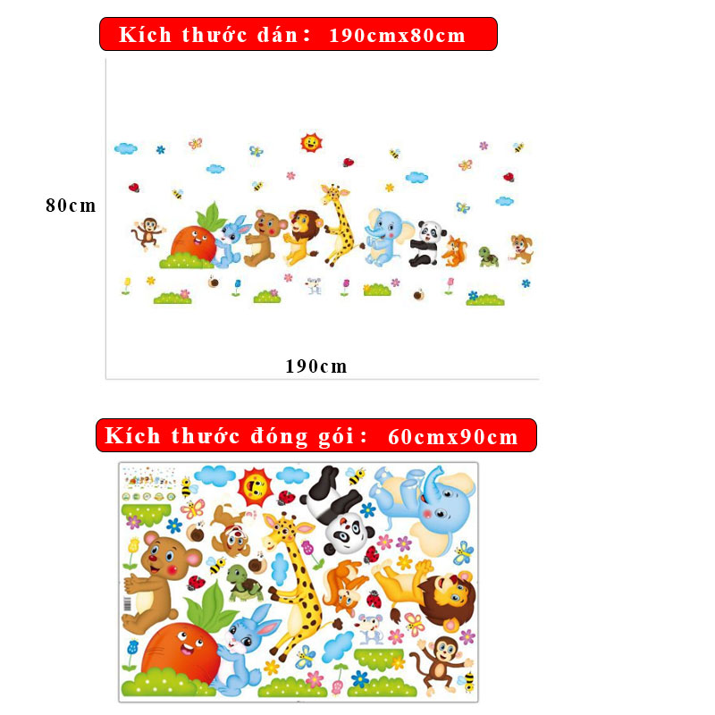 Decal dán tường RỒNG RẮN LÊN MÂY Sticker Tranh Dán Tường - HPM8221-- Decal dán tường động vật - Decal dán tường hình thú