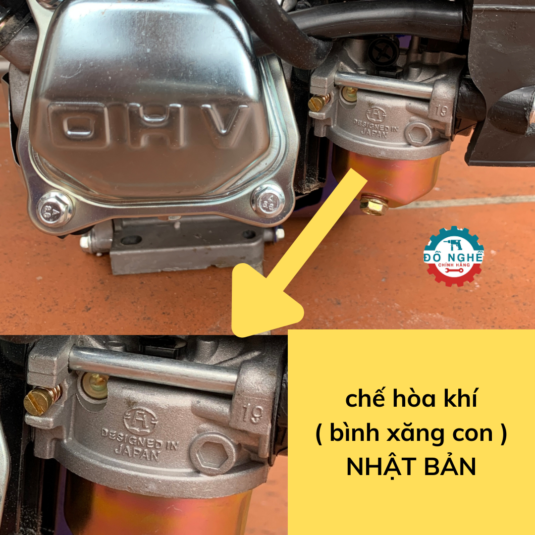Máy bơm nước chạy xăng 7.5HP HUSSTIL THÁI