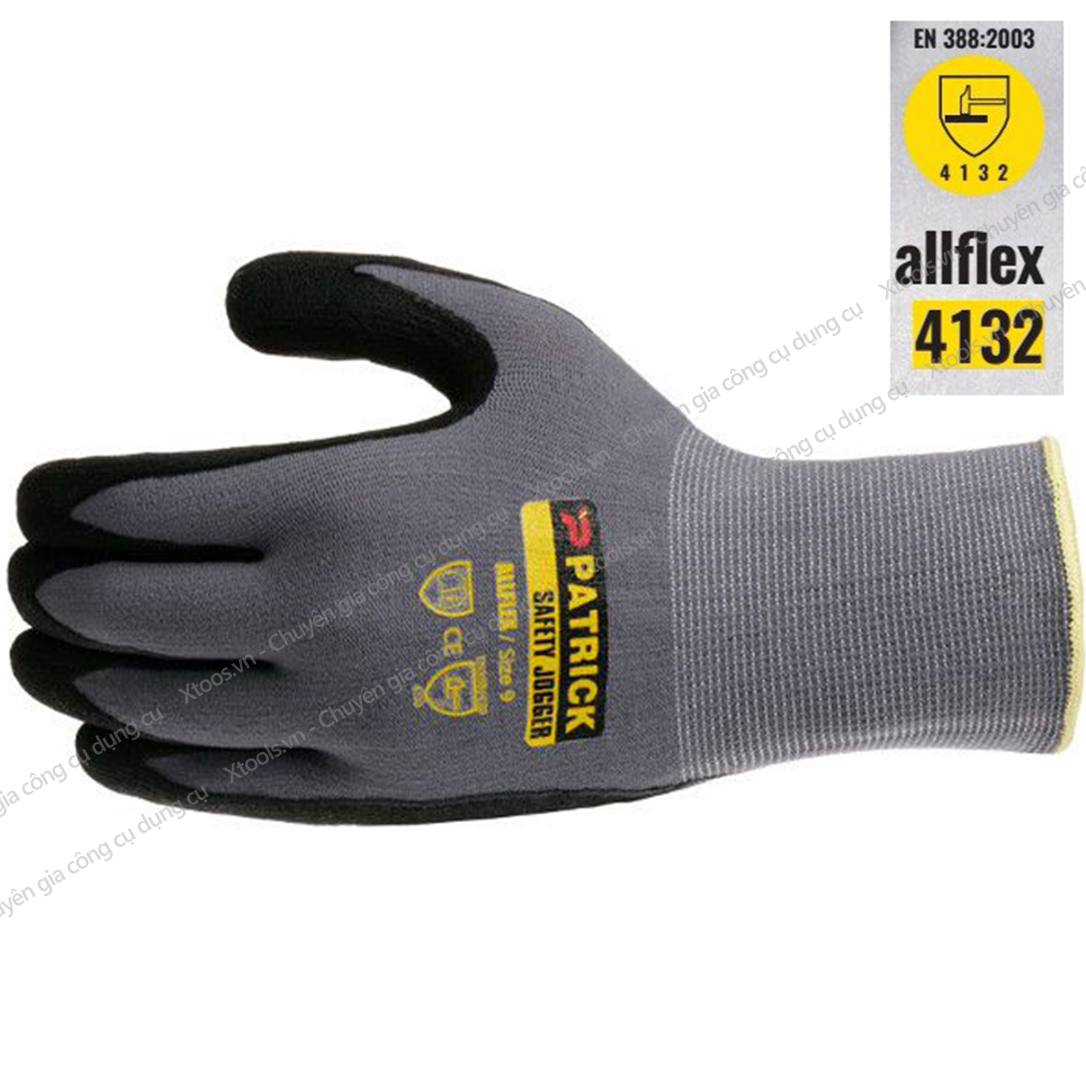 Protective gloves multi-purpose jogger Allflex gloves labor protection multi-purpose, độ high craftsmanship, anti-oil, chemicals, breathable [XTools] [xsafe]