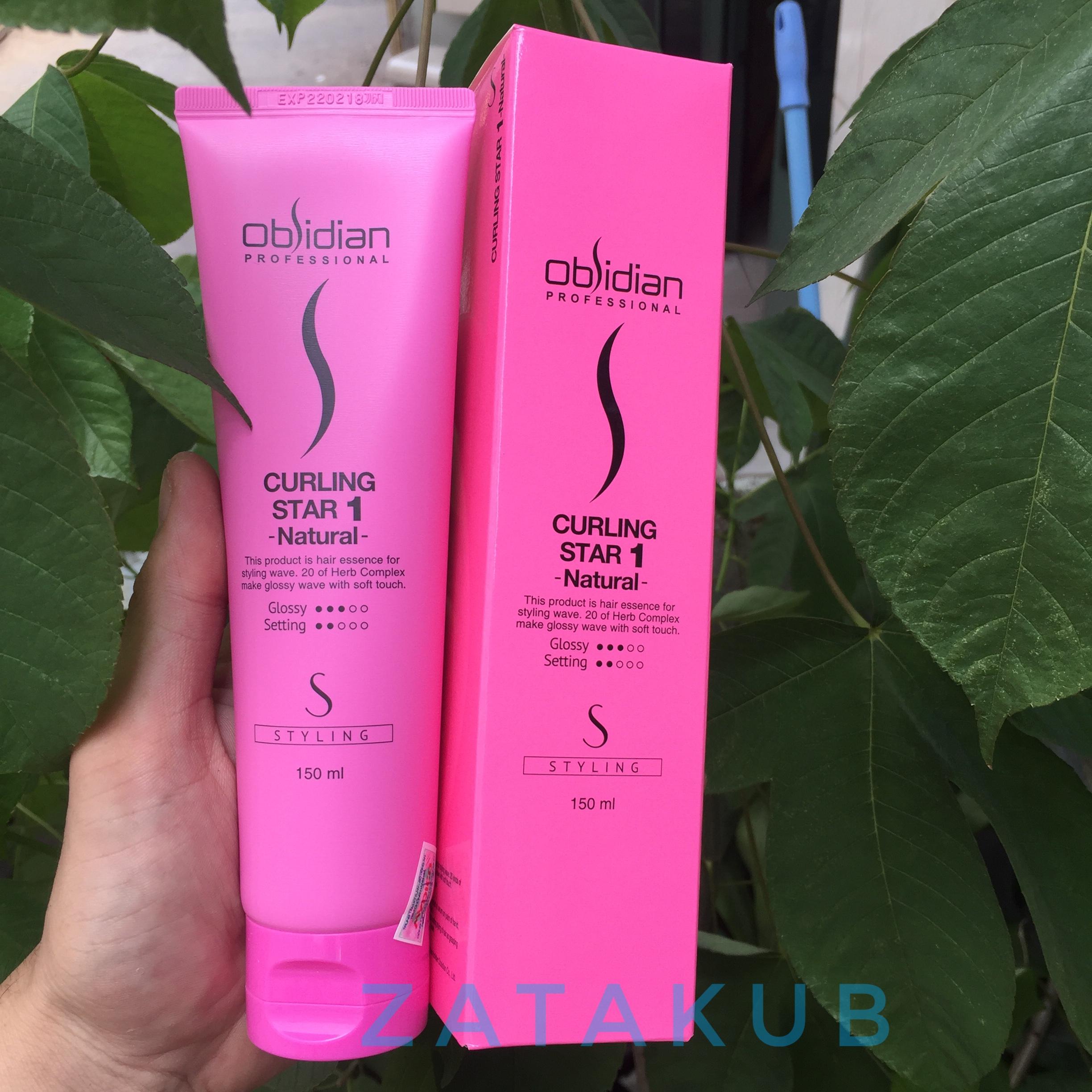 [HCM]Gel Tạo Kiểu Obsidian Curling Star Natural 1 150ml