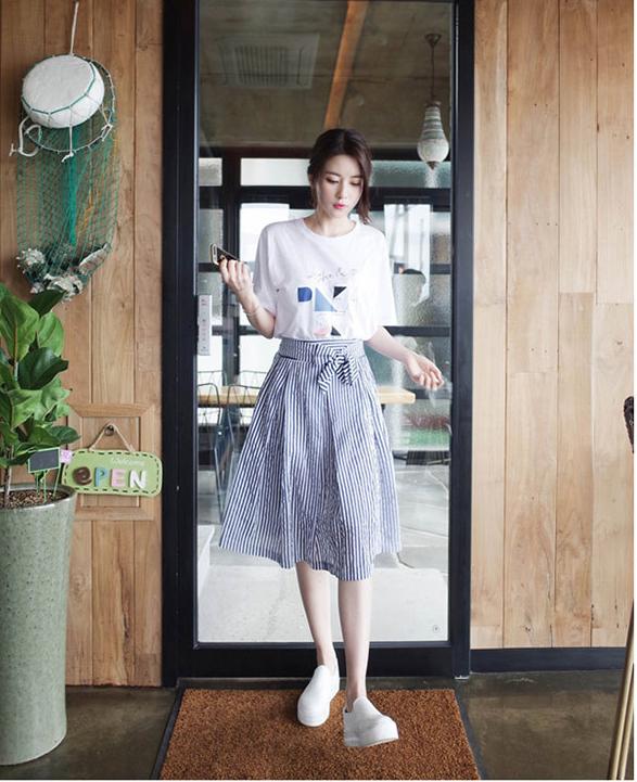 Set áo phông kèm chân váy đẹp SET01