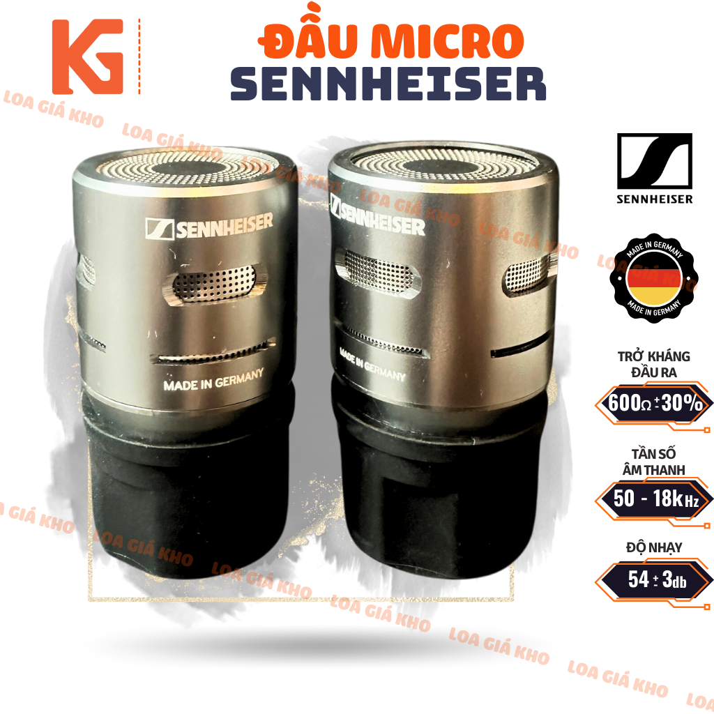 Đầu micro hãng Sennheiser - Hàng nhập