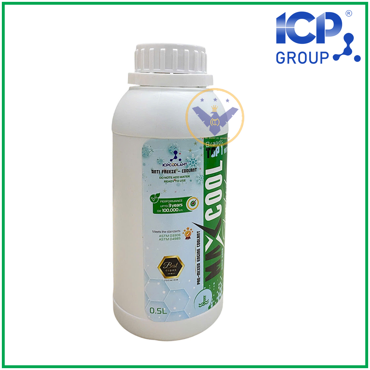 Nước làm mát xe ô tô, xe máy (màu xanh) Maxcool Standard 500ml