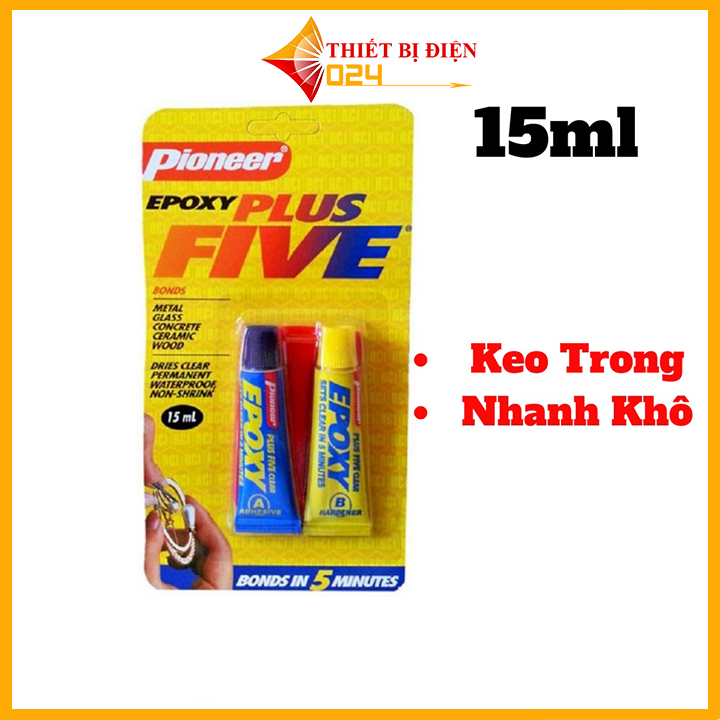 Keo Dán 2 Thành Phần AB Expoxy Plus Trong