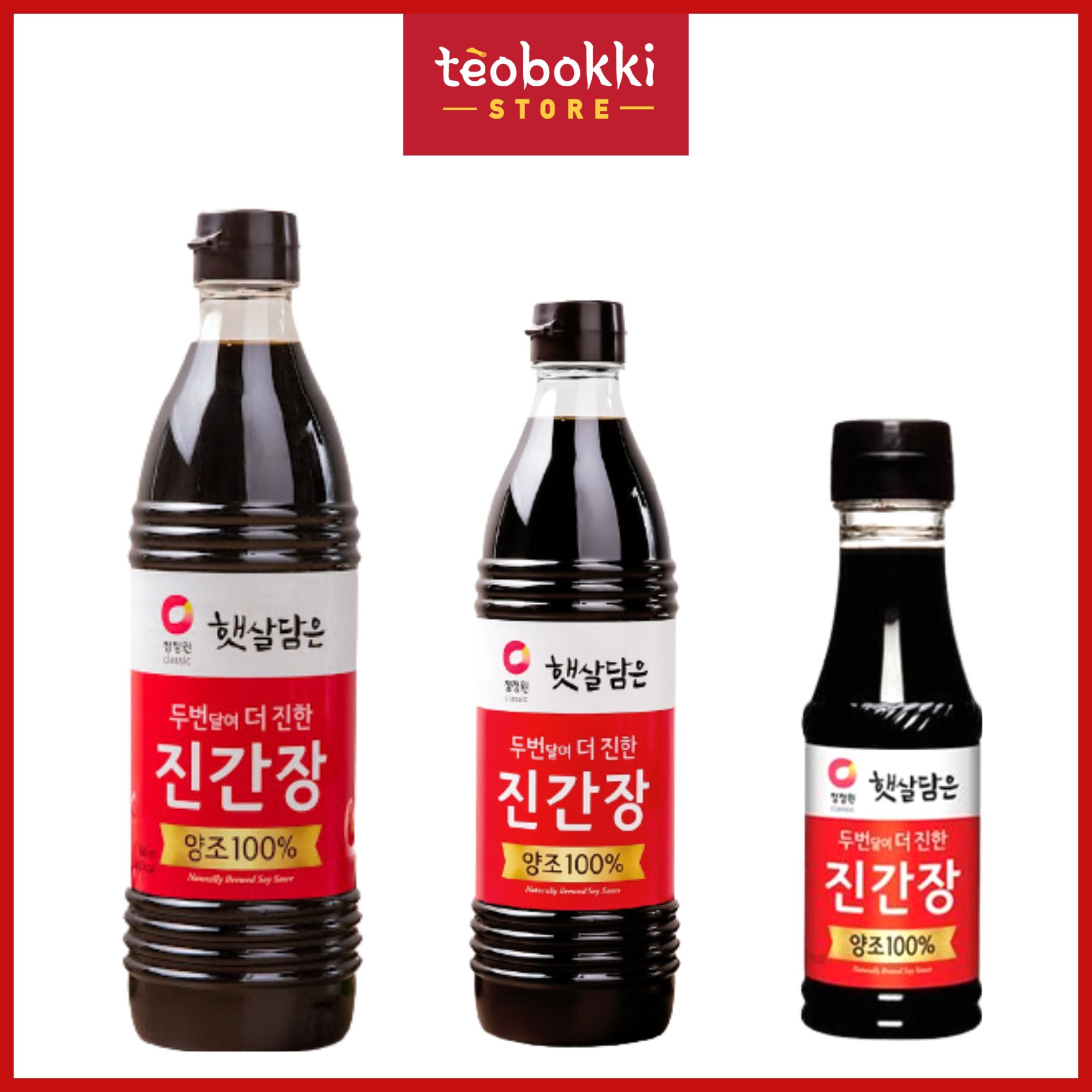 Nước tương Jin Chungjungone (200ml - 840ml)