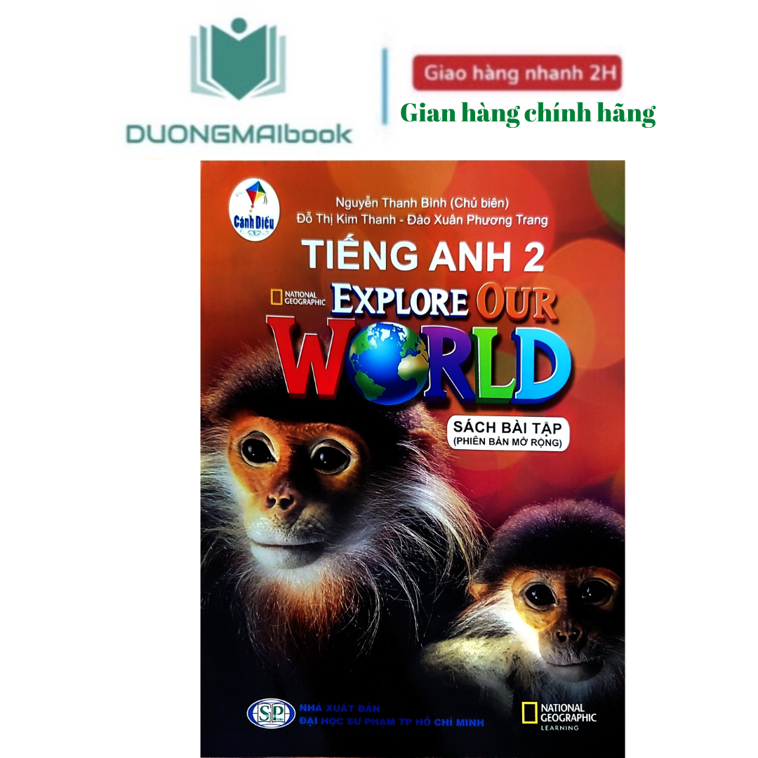 Sách - Sách bài tập Tiếng anh 2 Cánh diều - Bán kèm 1 bút chì