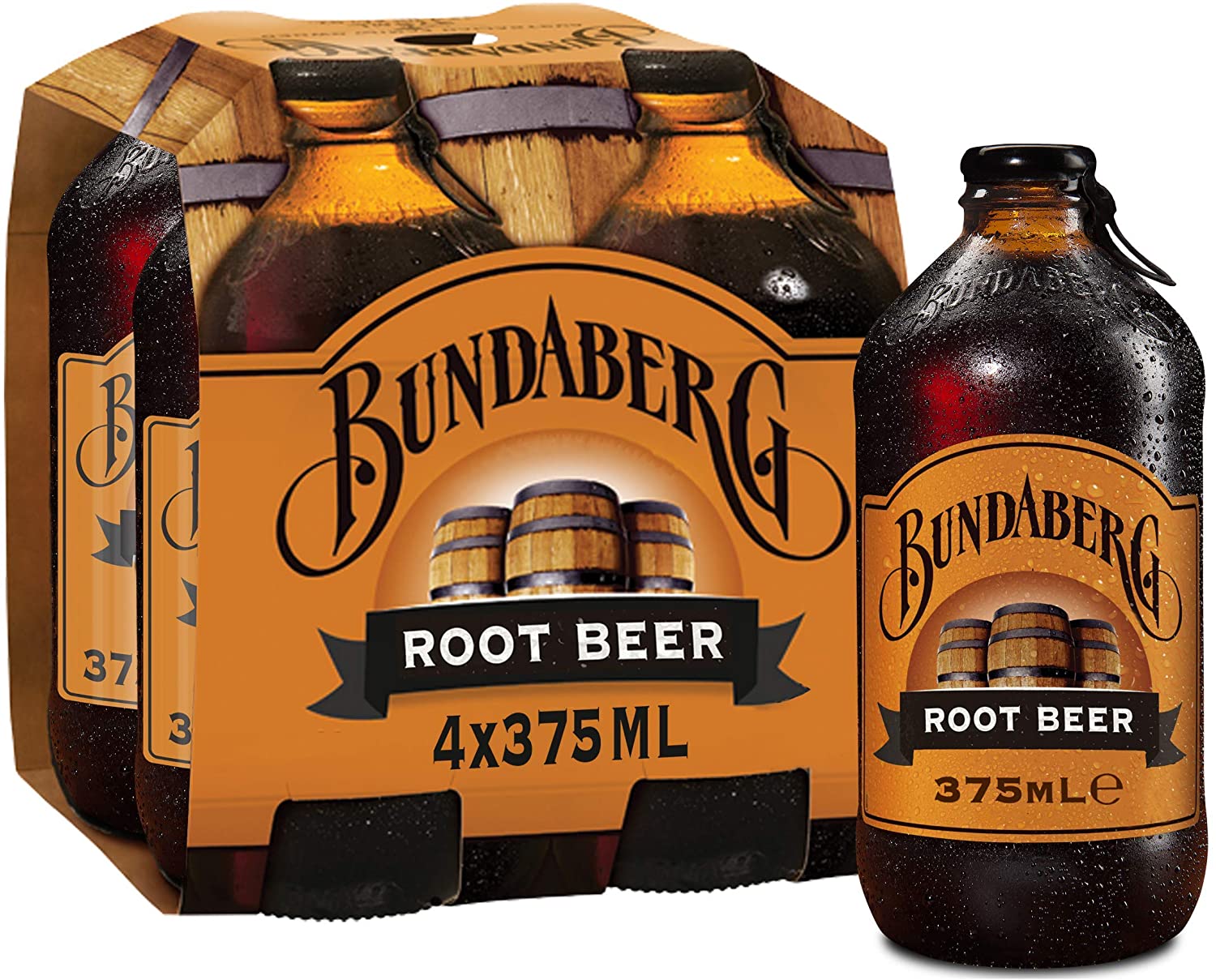 Date 05/26  Nước Ép có gas Bundaberg Root Beer Úc 375ml-vị xá xị