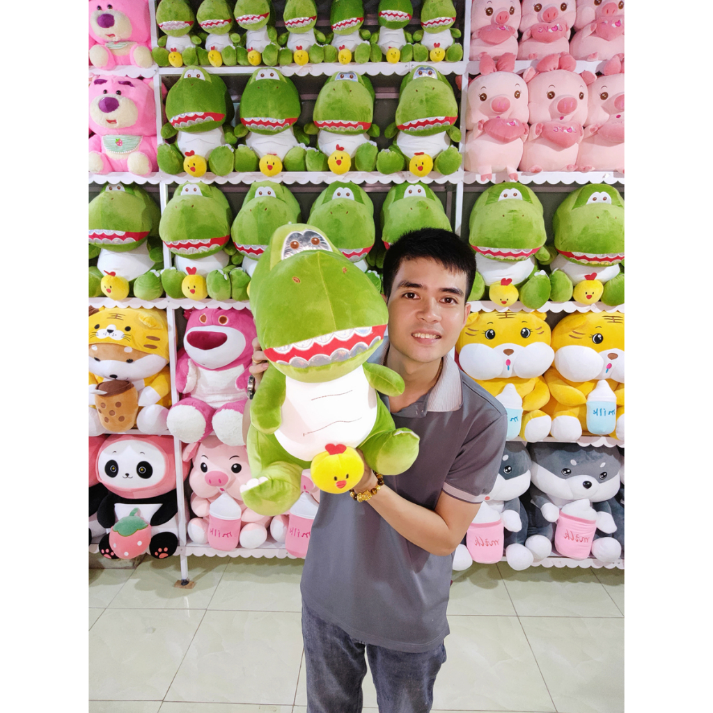 Gấu bông khủng long siêu dẽ thương