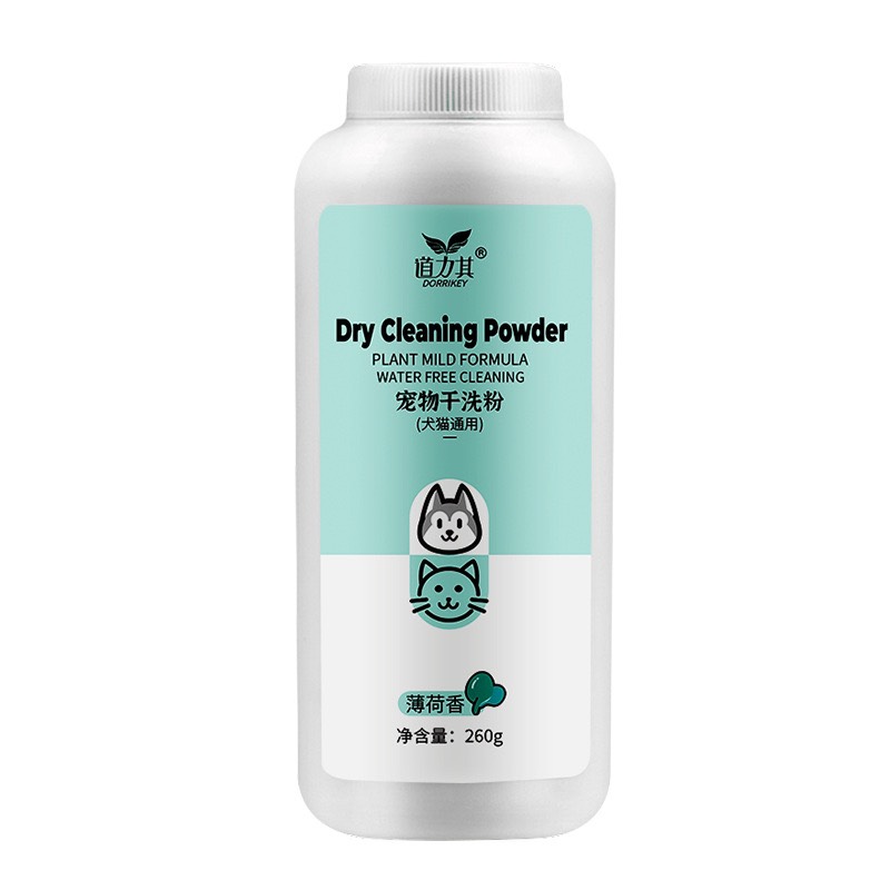 Phấn Tắm Khô DORRIKEY Cho Chó Mèo 260g PET UNIVERSE