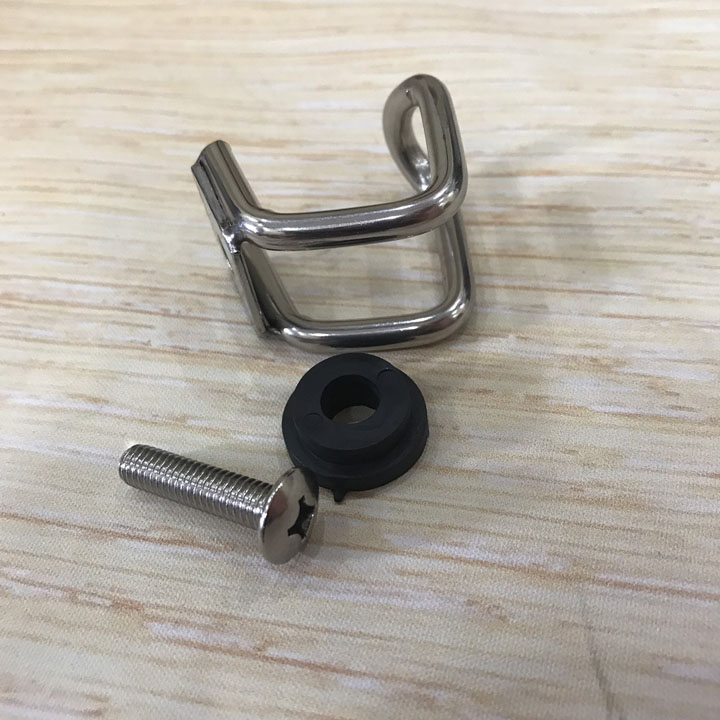 Móc treo đồ inox gắn xe máy