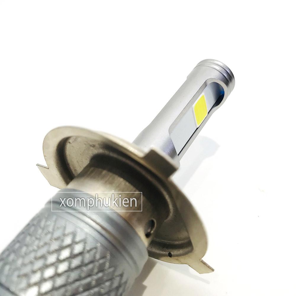 [HCM]Đèn Pha Led 2 Tim R.T.D H4 Sáng Tốt Gắn Xe Máy [ 1 Chiếc ]