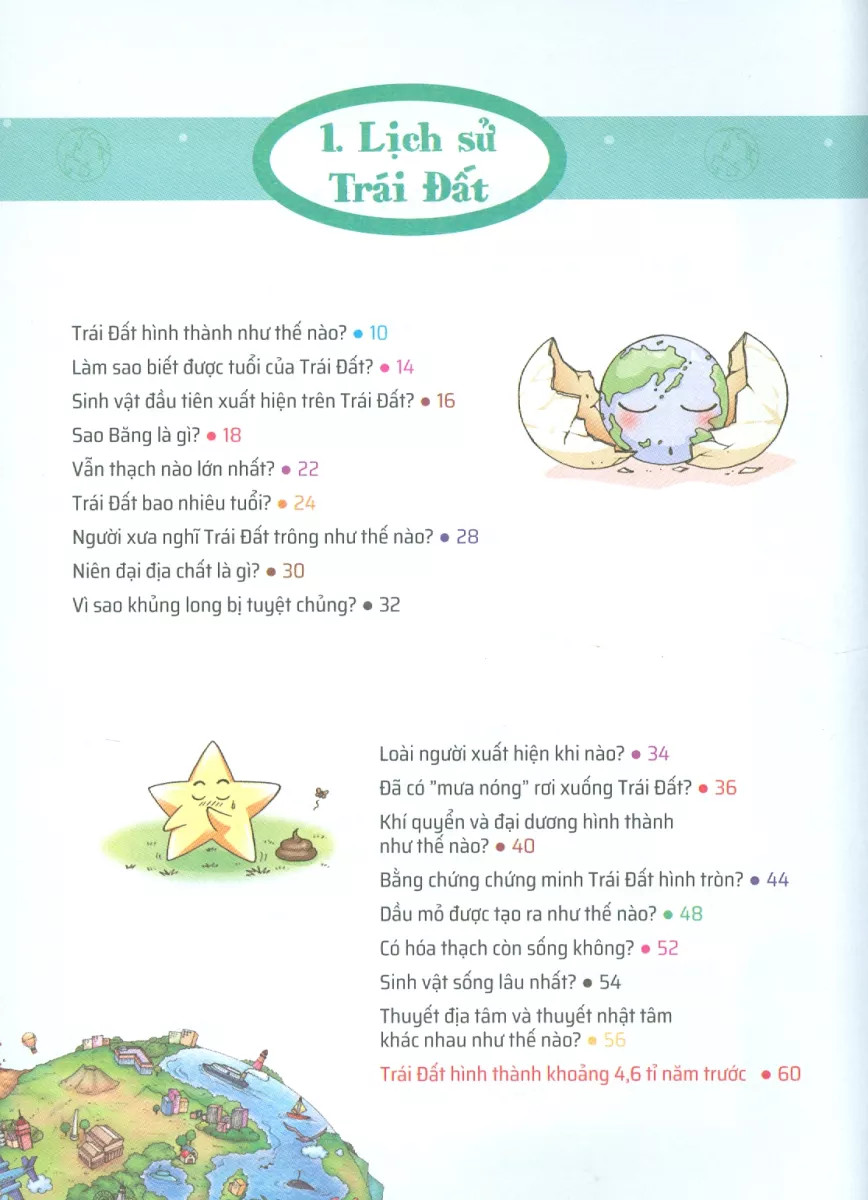 Sách Fahasa - Quiz! Khoa Học Kì Thú: Khám Phá Trái Đất