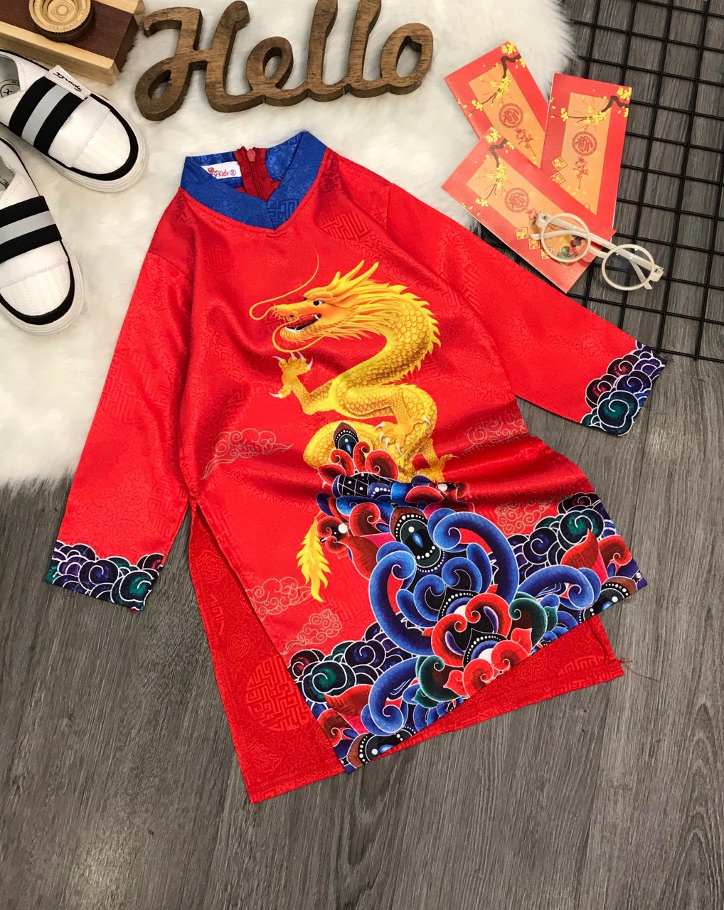 Áo Dài Cách Tân Bé Trai