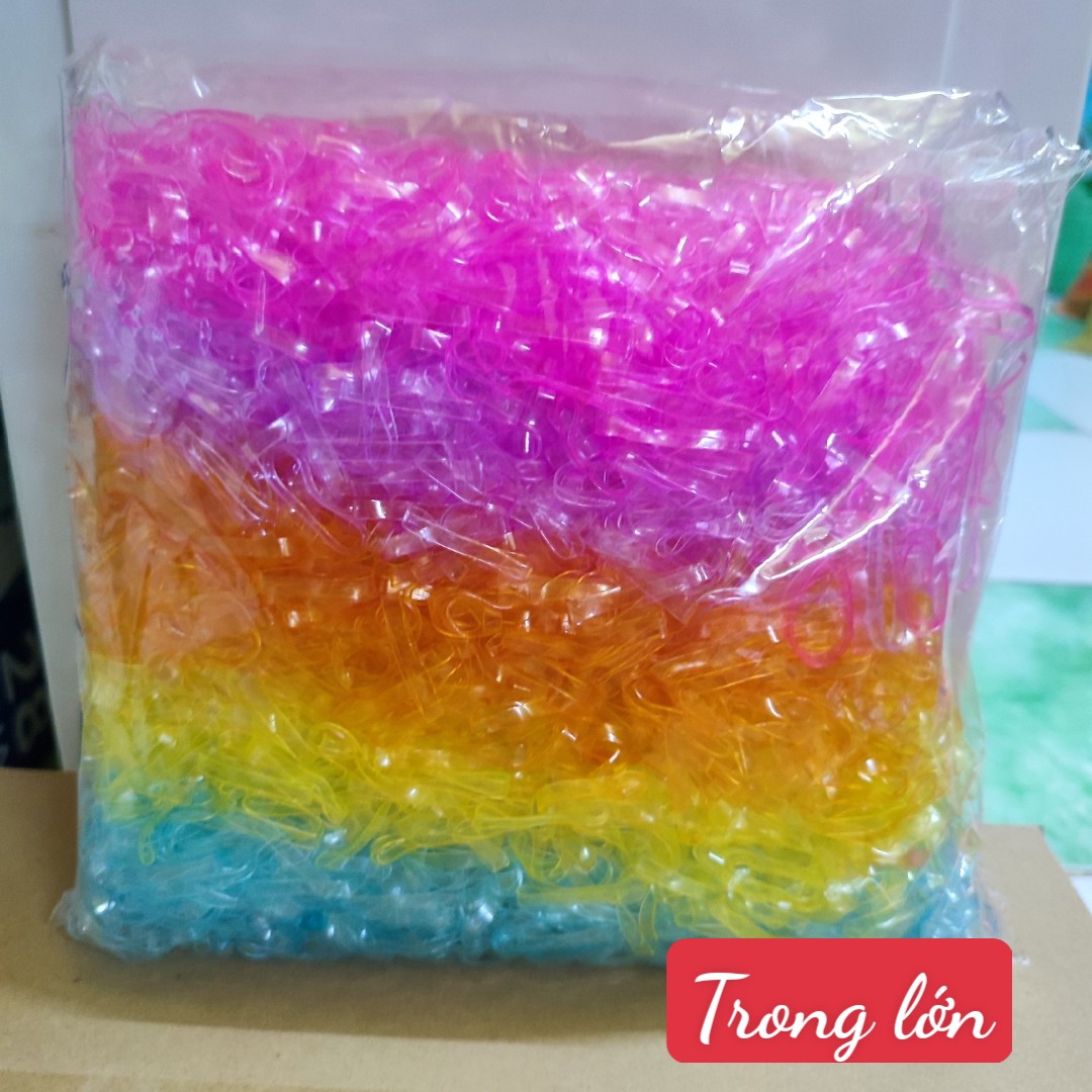 500 gam dây thun ( chun ) cột tóc đa năng đủ màu sắc bảng LỚN.