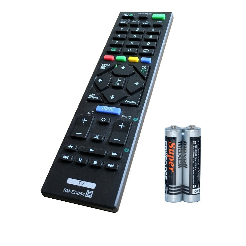 Remote điều khiển dành cho tv led, tv 3d, internet tv sony rm-ed054 grade a