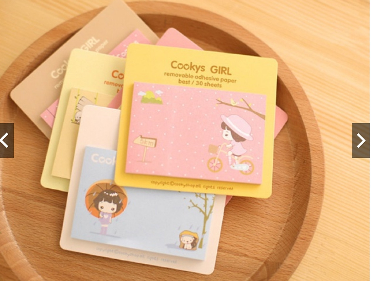 2 Xập Giấy Ghi Chú Note (Nhiều Mẫu Lựa Chọn Được)