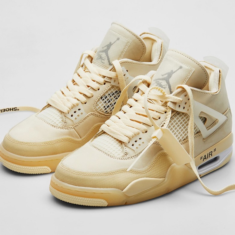 Giày J0rdan 4 Retro Off-White Sail ( JD4 trắng kem)