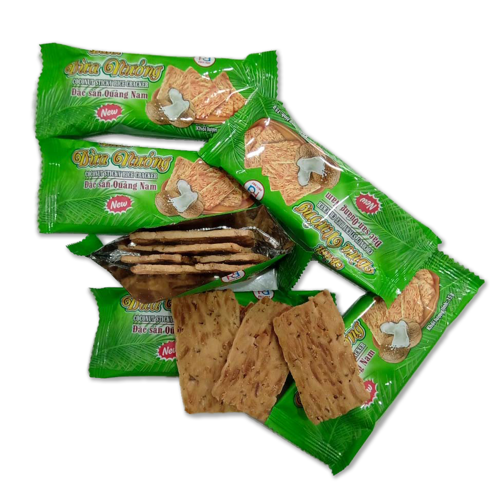 [HCM]combo 4 bánh dừa nướng 180gr