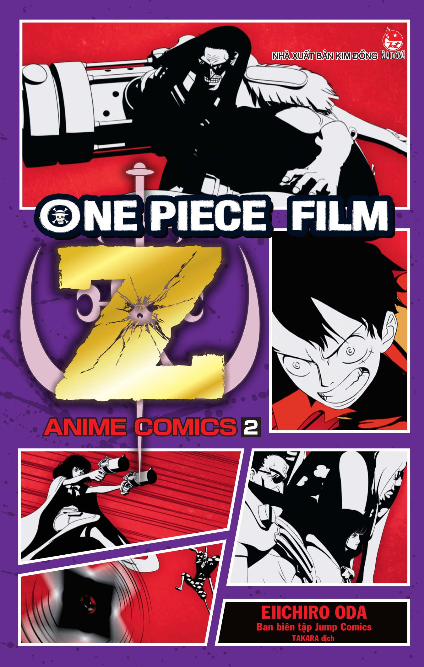 Fahasa - anime comics: one piece film z - tập 2