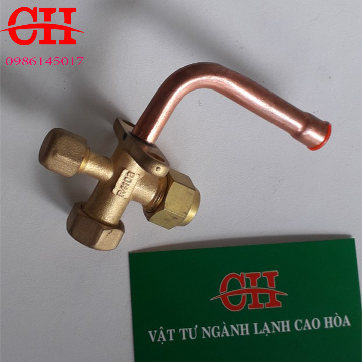 Van khóa dàn nóng điều hòa phi 6, phi 10, phi 12