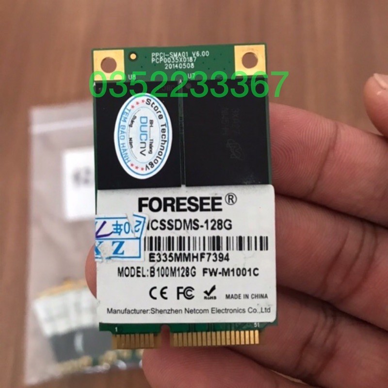 Bảng giá Ổ cứng SSD msata 128G FORESEE cũ Phong Vũ