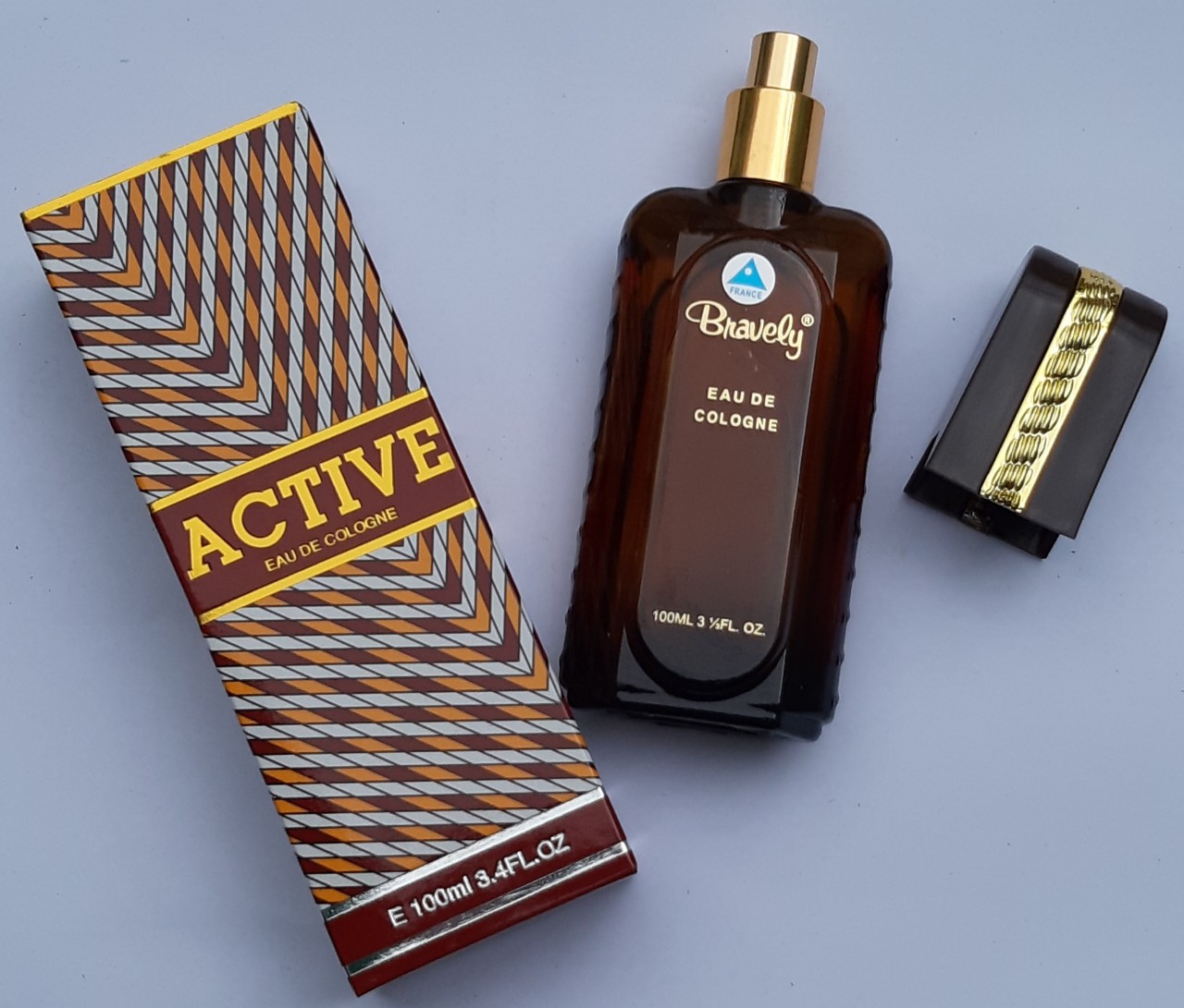 Nước hoa nam Active Bravely Nâu For Men 100ml