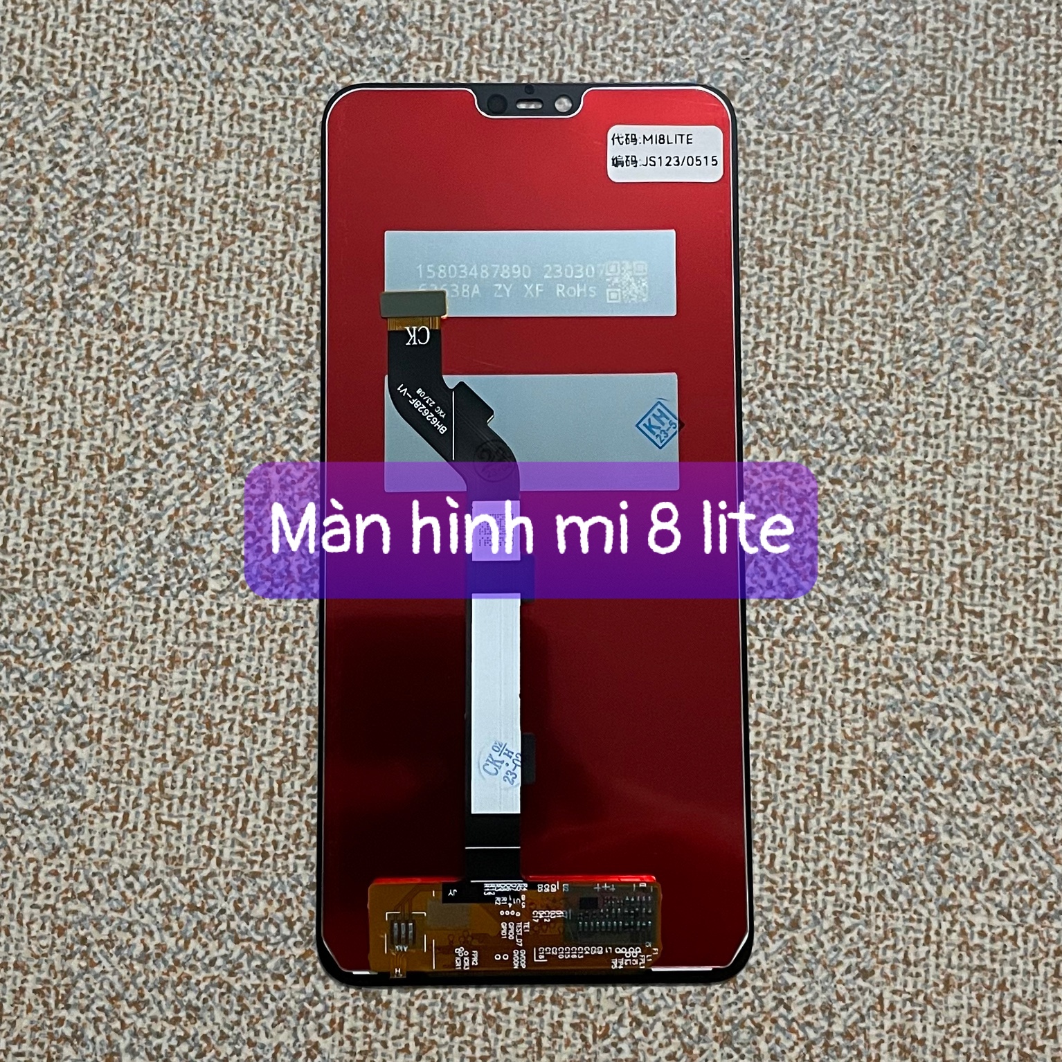 Màn hình Xiaomi Mi 8 Lite (zin 6.26 inch Full HD+ (2.280 x 1.080 pixels), tỉ lệ khung hình 19:9)