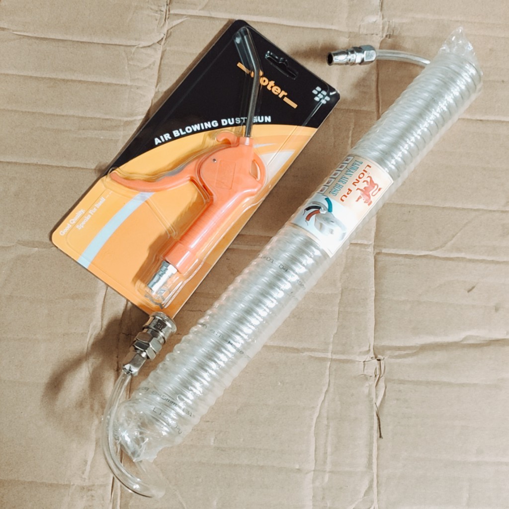 COMBO Dây Xoắn Hơi 9m và Sung xì khô-