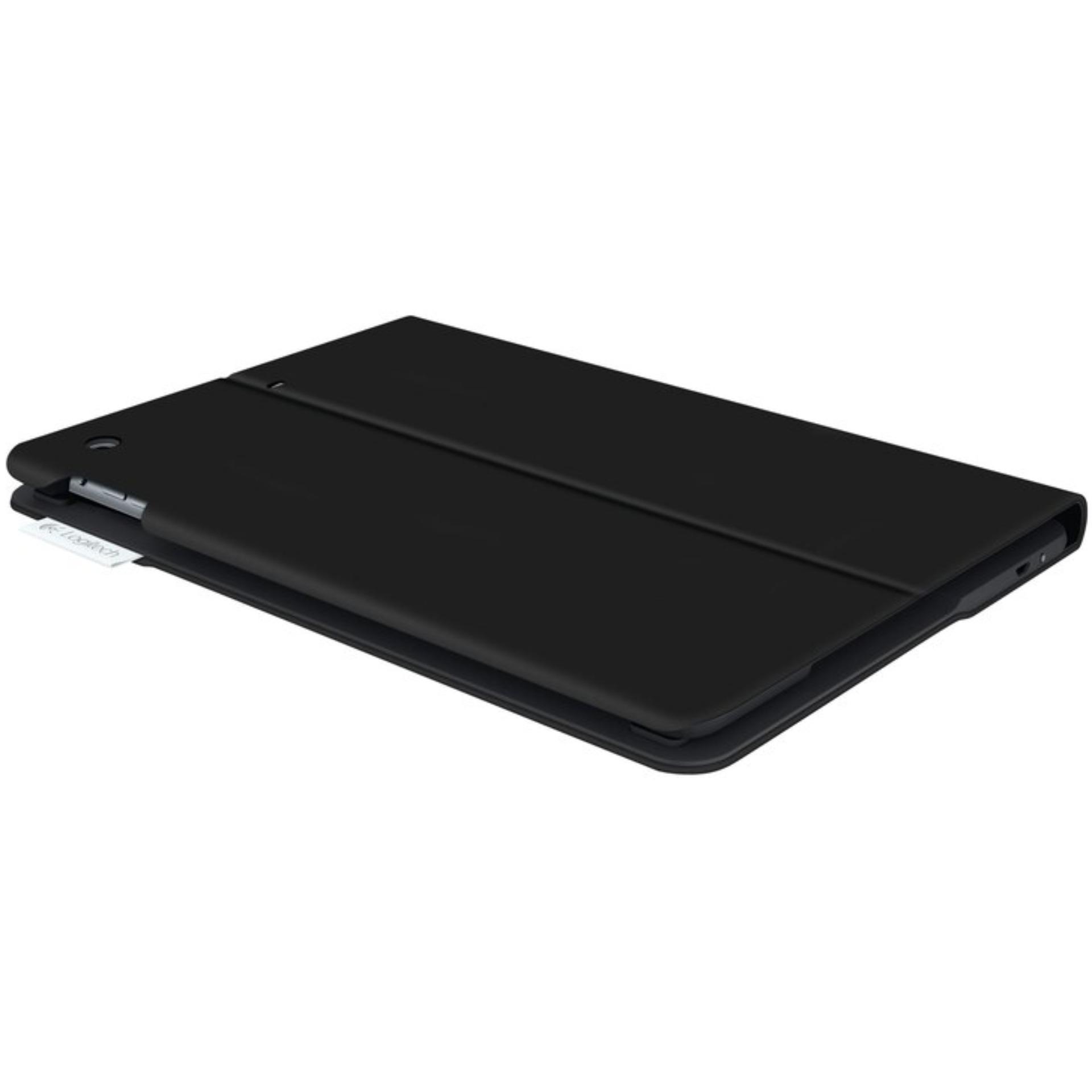 Bàn Phím iPad 6th 2018 Hiệu Logitech Type + Bluetooth Kiêm Bao Da Bảo Vệ Mới Full Box