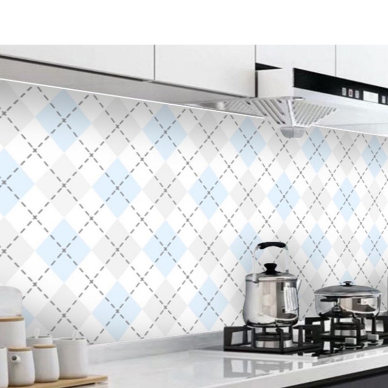 1 Mét Decal Dán Bếp 60cm Rộng Tráng Nhôm Chịu Nhiệt Có Keo - Họa Tiết Mới PP100