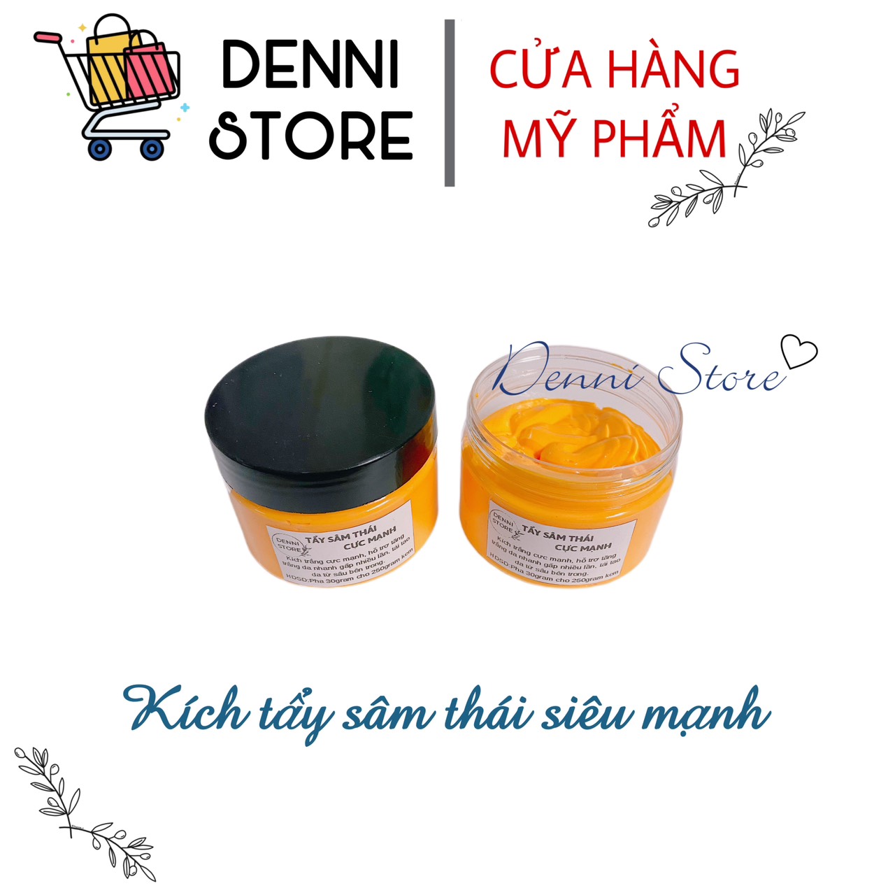 Lẻ hộp kích tẩy sâm xịn cực mạnh 30g