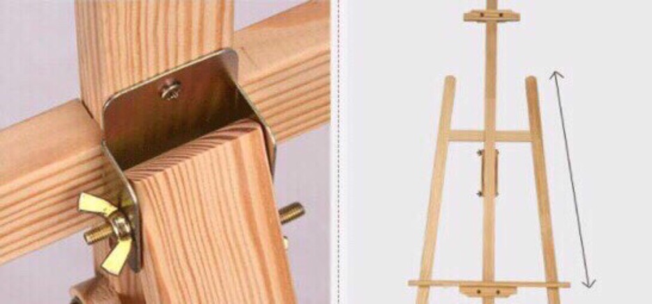 [BinhDương] Giá vẽ lắp ráp gỗ nhập khẩu giá vẽ tháo lắp