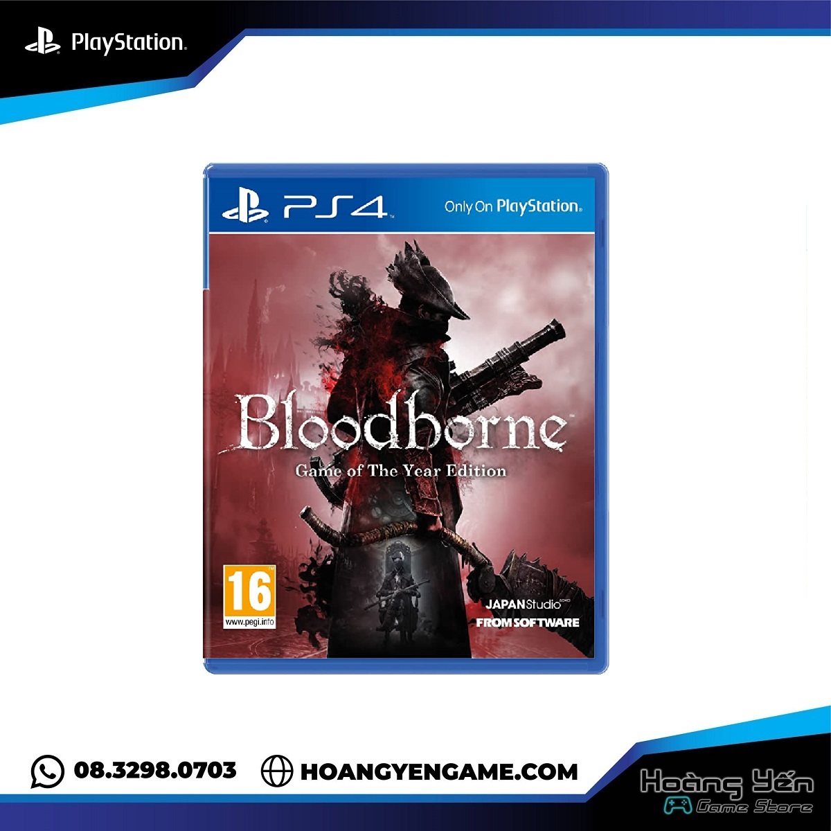 Đĩa game Bloodborne Game Of The Year PS4