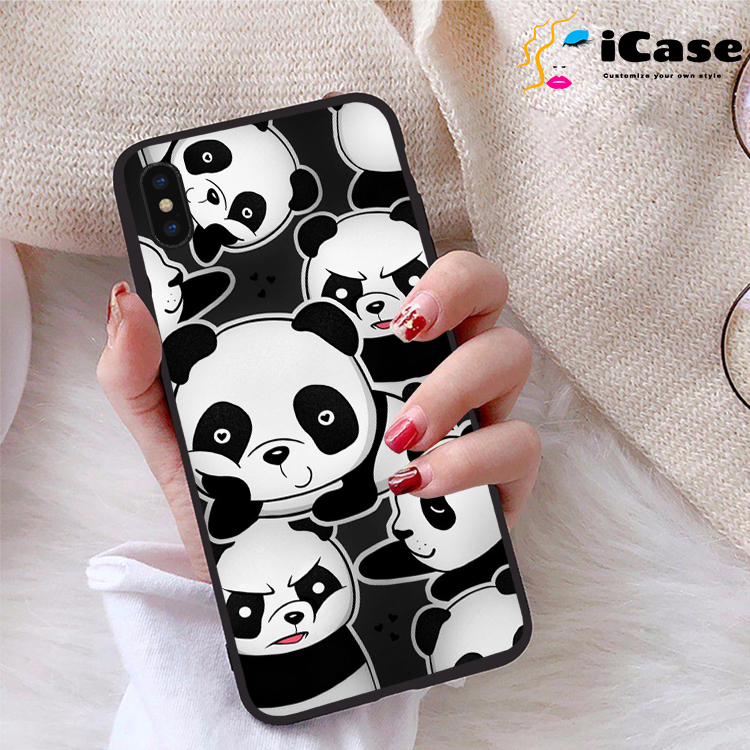 Ốp lưng iPhone Xs Max viền dẻo TPU BST Panda