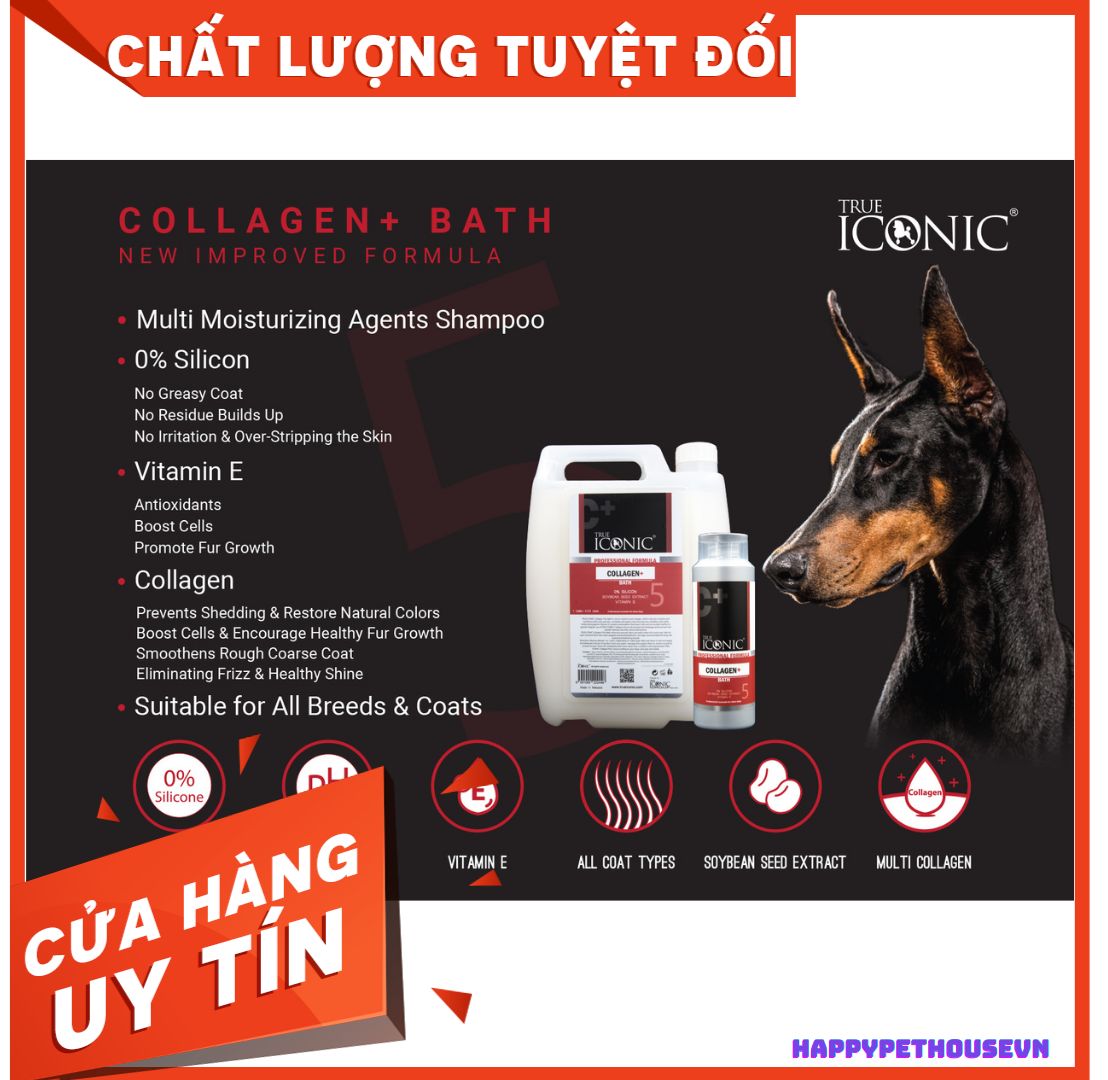 [Chai Chiết] Sữa tắm cao cấp cho thú cưng chó mèo True Iconic